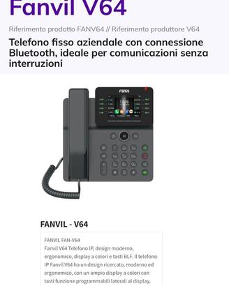Telefono fisso Fanvil