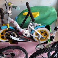  bici da bimba e monopattino