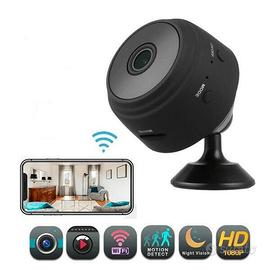 Telecamera Tondo IP Batteria Integrata Mini Wifi 1