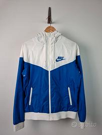 Nike Windrunner blu royal e bianca, taglia M