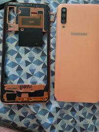 cover completa samsung a 50 fn corallo