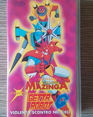 Vhs Il Grande Mazinga contro Getta Robot 1975