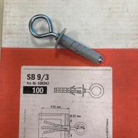 Scatola 100 tasselli nylon Fischer SB 9/3