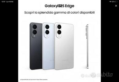 Samsung s25 EDGE 256 gb ancora imballato
