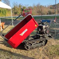 motocarriola cingolata port 500 kg rib idraulico