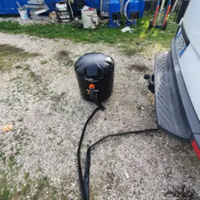 Cric gonfiabile a gas di scarico