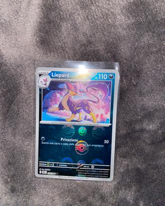 Carta Pokémon Liepard REVERSE MASTER BALL ITA