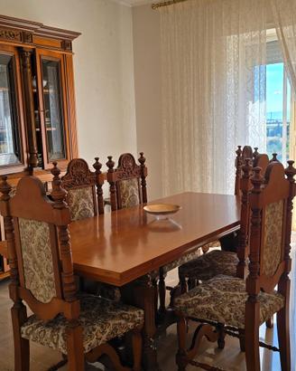 camera da pranzo anni 70