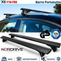 Barre Portatutto per Bmw X6 F16 F86 Alluminio Nero