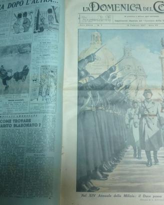 DOMENICA DEL CORRIERE 1937 / ANNATA COMPLETA