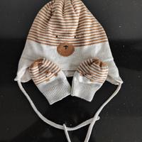 Cuffia + guanti Mayoral tg. 12 mesi