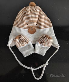 Cuffia + guanti Mayoral tg. 12 mesi