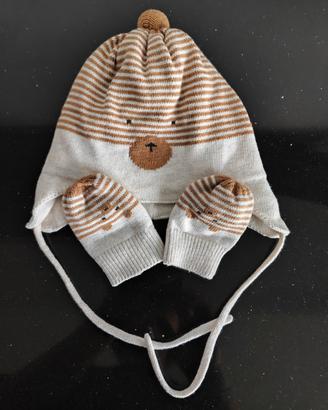 Cuffia + guanti Mayoral tg. 12 mesi