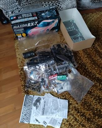 Tamiya Mazda RX-7 TT-01 Kit mai montato fuori prod