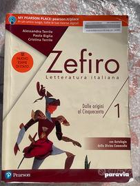 Libro Zefiro 1 con Divina Commedia