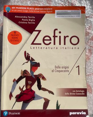 Libro Zefiro 1 con Divina Commedia