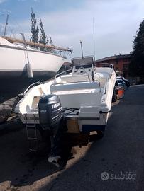 euromarine open  con Yamaha 40cv 4 tempi 