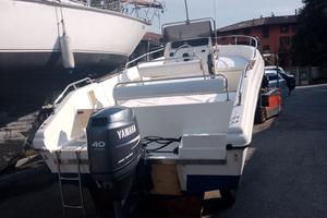 euromarine open  con Yamaha 40cv 4 tempi 