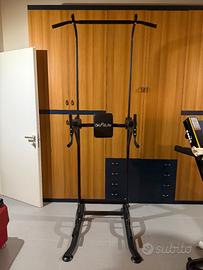 DH FitLife Power Tower Dip Station, Barra Trazioni