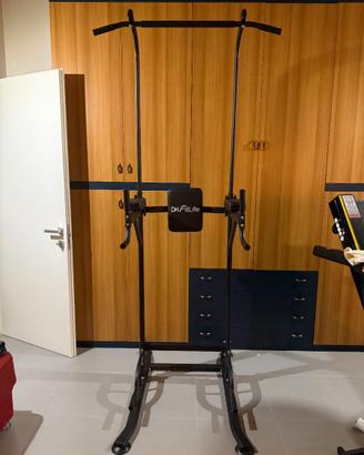 DH FitLife Power Tower Dip Station, Barra Trazioni