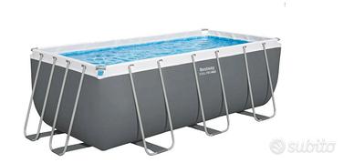 PISCINA BESTWAY POWER STEEL  4,12x2.1 H1.22 cm