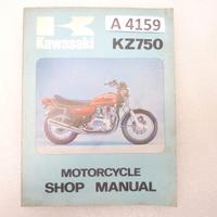 Kawasaki KZ 750 shop manual in inglese ORIGINALE N