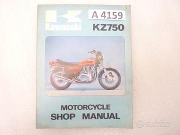 Kawasaki KZ 750 shop manual in inglese ORIGINALE N