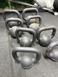Kettlebell ghisa-base in gomma