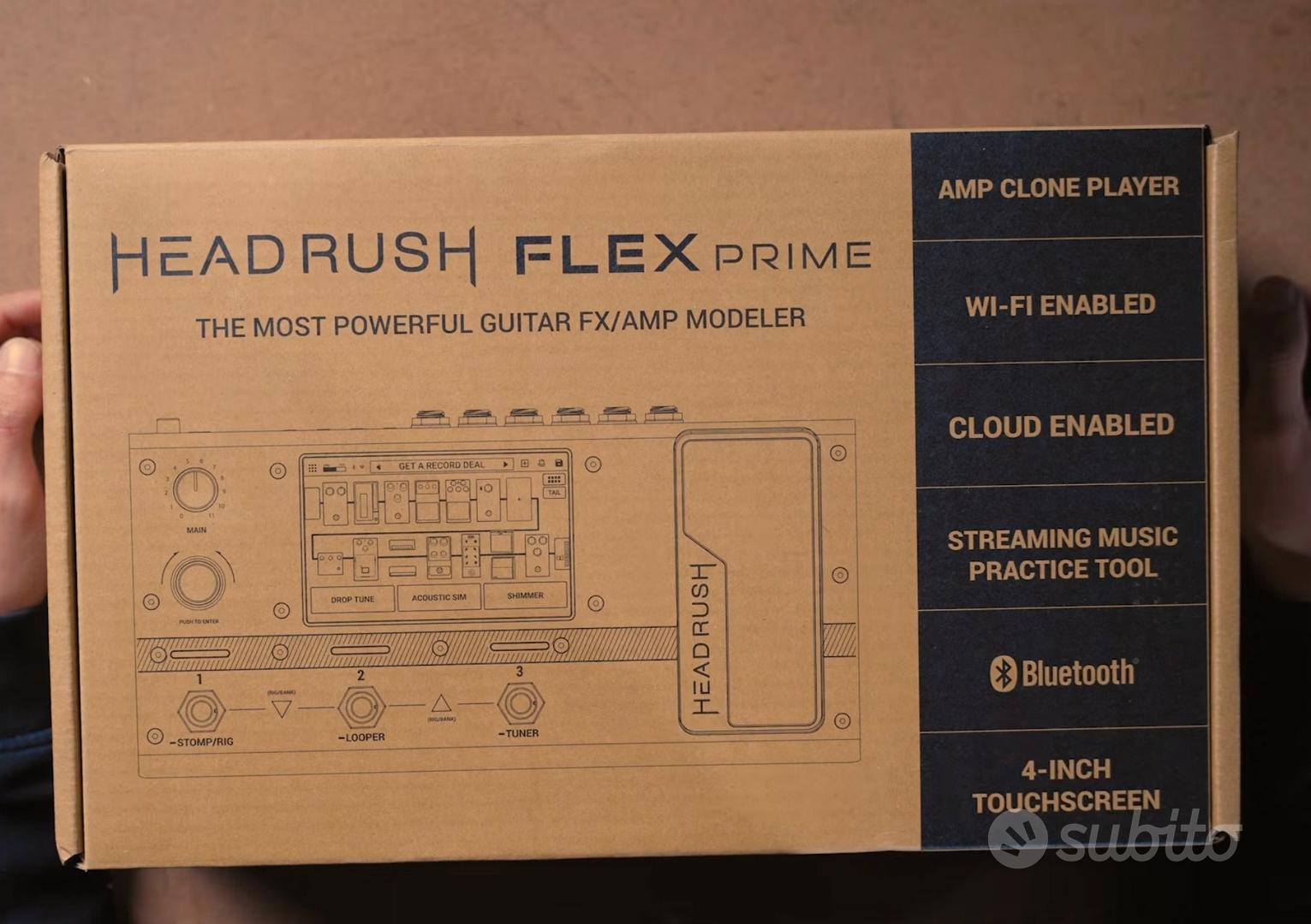 HEADRUSH FLEXPRIME multi effetto per chitarra peda