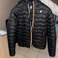 Piumino nero K-WAY