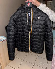 Piumino nero K-WAY