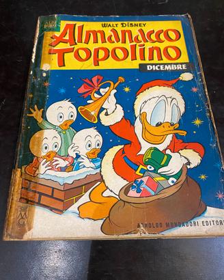 ALMANACCO TOPOLINO DICEMBRE 1962 (danneggiato)
