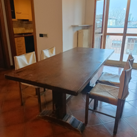 Tavolo grande soggiorno sala da pranzo legno