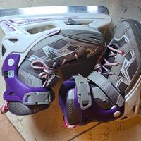 pattini ghiaccio Oxelo  35-38
