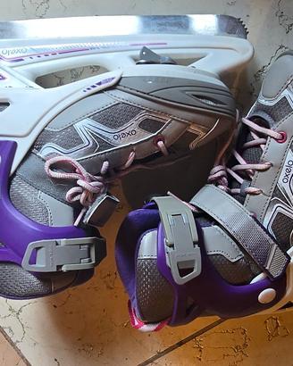 pattini ghiaccio Oxelo  35-38