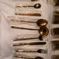 Raro servizo di posate vintage 75 pezzi