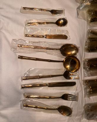 Raro servizo di posate vintage 75 pezzi