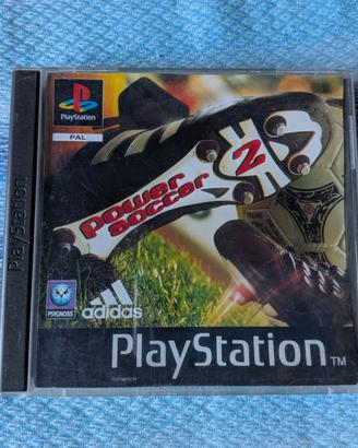 gioco ps1 psx adidas power soccer 2 italiano