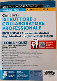 Libro  concorso istruttore e collaboratore profess
