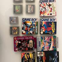 Giochi game gear e game boy