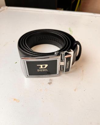 Cintura Diesel uomo nera 120 cm nuova mai utilizza