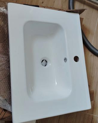 n.2 Lavabi da incasso in ceramica - 60 cm