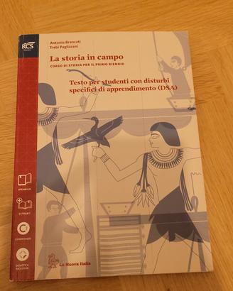 la storia in campo testo per dsa