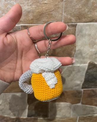 Boccale di birra amigurumi
