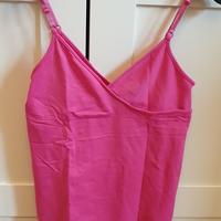 Cannottiera "Golden Lady" taglia S/M fucsia