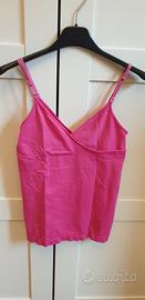 Cannottiera "Golden Lady" taglia S/M fucsia