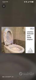 sanitari sospesi dolomite Garda