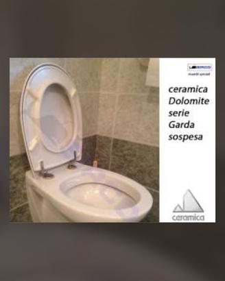 sanitari sospesi dolomite Garda