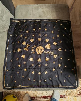 Foulard Braccialini Tweety Looney Tunes Nuovo 