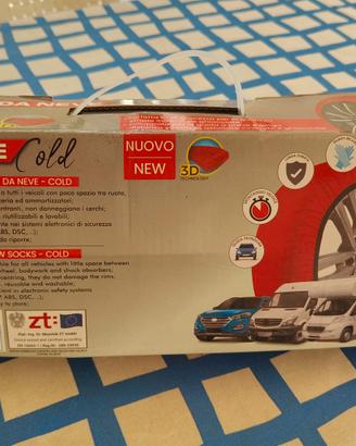  Calze da Neve Auto, NUOVE, taglia M